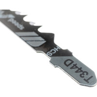 Пилки для лобзика по дереву T344D HCS (126 мм) 3 шт. BOSCH 2608637944