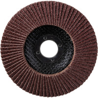 Диск наждачный лепестковый для УШМ (125х22,2 мм; Р60) FIT IT 39553