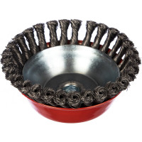 Корщетка-чашка (150 мм; М14) для УШМ FIT 39470