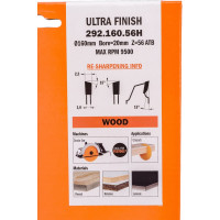 Диск пильный по дереву (160х20х2,2/1,6 мм; Z56) CMT 292.160.56H