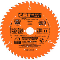 Диск пильный по дереву (235х30/25х2,4/1,6 мм; Z48) CMT 272.235.48M