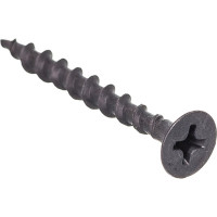 Саморезы черные по гипроку к дереву (100 штук, 3.5 х 35) ХВАТ 22035-0