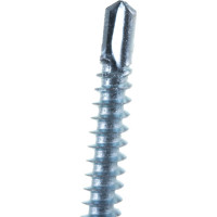 Саморезы для листовых пластин, наконечник-сверло (100 штук, 4.2 х 76) ХВАТ 22855-0