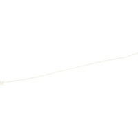 Нейлоновый хомут DKC 2.5х200 белый, 100 шт. 25207SR