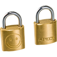 Замки навесные APECS PDB-20-20-Blister (2Locks+3Keys) 17793