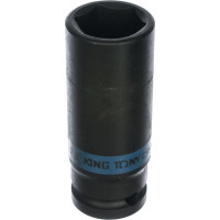 Набор ударных глубоких торцевых головок KING TONY 1/2 шестигранные 10-32 мм 15 шт 4415MP03
