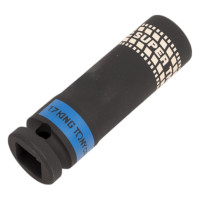 Торцевая ударная головка KING TONY глубокая, 1/2", 17 мм, тонкостенная 441517M