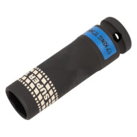 Торцевая ударная головка KING TONY глубокая, 1/2", 17 мм, тонкостенная 441517M