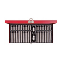 Набор вставок бит KING TONY 10 мм TORX, SPLINE, HEX, 44 предмета 1044CQ