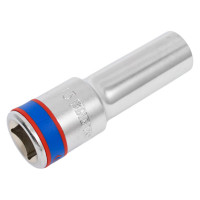 Торцевая глубокая шестигранная головка 1/2", 13мм KING TONY 423513M