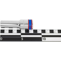 Торцевая глубокая шестигранная головка 1/2", 13мм KING TONY 423513M