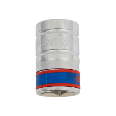 Торцевая стандартная шестигранная головка 1/2", 17мм KING TONY 433517M