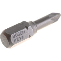 Бита Pz1 3 шт. (25 мм; Extra Hart, хвостовик шестигранный 1/4") Bosch 2607001554