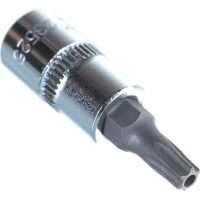 Бита-головка с отверстием 1/4” TORX T25Hх37мм JTC 23525