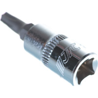 Бита-головка с отверстием 1/4” TORX T25Hх37мм JTC 23525