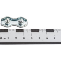 Канатный двойной зажим КРЕП-КОМП Duplex м3 100шт зд3ф