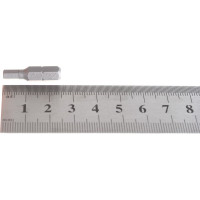 Вставка бита торцевая 1/4", HEX, 4 мм, L = 25 мм KING TONY 102504H