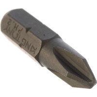 Вставка бита торцевая 1/4", Phillips, PH2, L = 25 мм KING TONY 102502P