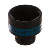 Головка торцевая ударная шестигранная 1/2", 36 мм KING TONY 453536M