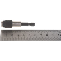 Держатель вставок бит 1/4", фиксатор, для шуруповерта KING TONY 752-60