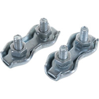 Канатный двойной зажим КРЕП-КОМП Duplex 2мм 100шт зд2ф