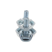 Канатный двойной зажим КРЕП-КОМП Duplex 2мм 100шт зд2ф