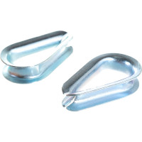 Коуш для стальных канатов КРЕП-КОМП DIN 6899 м13 10шт кск13ф