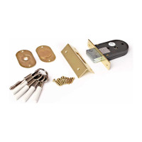 Врезной замок APECS 90-K-G 17285