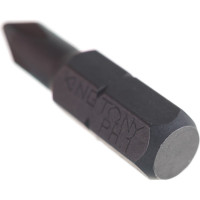 Вставка бита торцевая 1/4", Phillips, PH1, L = 25 мм KING TONY 102501P