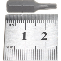 Вставка бита торцевая 1/4", TORX, T15, L = 25 мм KING TONY 102515T