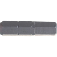 Вставка бита торцевая 1/4", HEX, 6 мм, L = 25 мм KING TONY 102506H