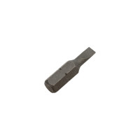 Вставка бита торцевая 1/4", Slotted, 4х0.5 мм, L = 25 мм KING TONY 102504S1