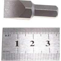 Вставка бита торцевая 5/16", Slotted, 12х2.0 мм, L = 36 мм KING TONY 183612S