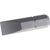 Вставка бита торцевая 1/4", Slotted, 7х1.2 мм, L = 25 мм KING TONY 102507S1