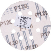 Самозацепляемый шлифовальный круг PS18EK (125 мм; Р120; 8 отверстий) KLINGSPOR 270484
