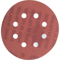 Самозацепляемый шлифовальный круг PS18EK (125 мм; Р180; 8 отверстий) KLINGSPOR 270552