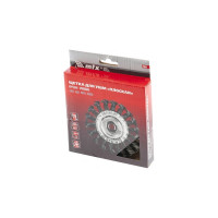 Щетка плоская для УШМ (125 мм; М14; крученая проволока  0.8 мм) MATRIX 74644