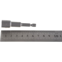 Головка для шуруповерта шестигранная 1/4", 10 мм KING TONY 7616510M