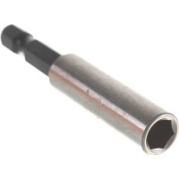 Держатель вставок бит 1/4", магнитный, для шуруповерта KING TONY 750-60