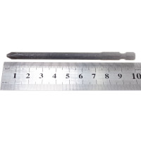 Вставка бита торцевая для шуруповерта 1/4", Phillips, PH2, L = 100 мм KING TONY 711002P