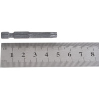 Вставка бита торцевая для шуруповерта 1/4", TORX, Т30, L = 50 мм KING TONY 715030T