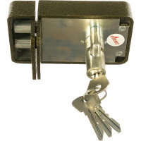 Накладной замок ЗЕНИТ Зенит-ЗН-1-3 бронза 17734