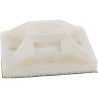 Монтажные самоклеящиеся площадки FORTISFLEX ПМС 25х25 белый 100шт 49445