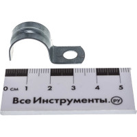 Металлическая однолапковая скоба FORTISFLEX СМО 16-17 49152