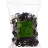 Металлическая однолапковая скоба FORTISFLEX СМО-П 25-26 62973