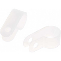 Нейлоновая скоба FORTISFLEX СНК 12 белый 100шт 66447