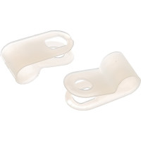 Нейлоновая скоба FORTISFLEX СНК 5 белый 100шт 66444