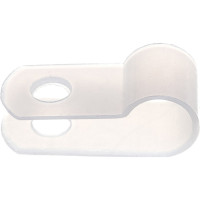 Нейлоновая скоба FORTISFLEX СНК 6 белый 100шт 66445