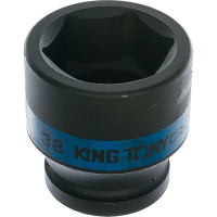 Набор ударных торцевых головок (3/4", шестигранные, 19-38 мм, 8 предметов) KING TONY 6408MP10