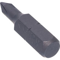 Торцевая вставка (бита) 1/4", Phillips, PH0, 25мм KING TONY 102500P